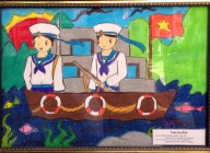 Cuộc thi vẽ tranh về chú bộ đội biển đảo Cuộc thi vẽ tranh về chú bộ đội biển đảo